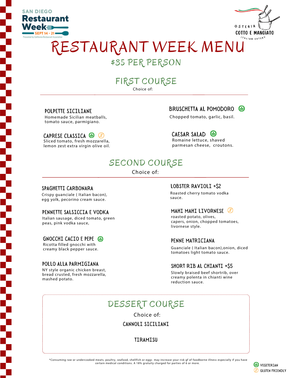 Restaurant Week